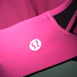 HOT PINK lululemon activewear bra
